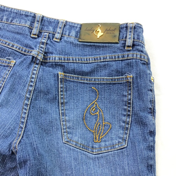 Baby Phat Juniors Capri Jeans 3 - Picture 2 of 7